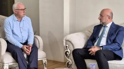 İl Başkanı Turgay Şahin’den Vefa Ziyareti: Emekli Öğretmen Demircan Unutulmadı
