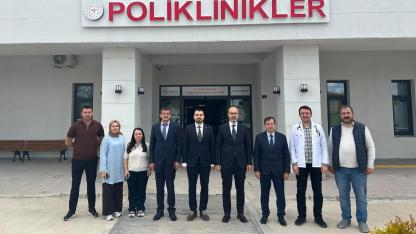 İl Sağlık Müdürü Öztürk’ten Yeni Açılan Çobanlar Devlet Hastanesi’ne Ziyaret