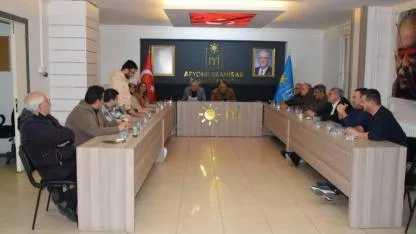 İYİ Parti Afyonkarahisar’da Geniş Katılımlı Divan Toplantısı Gerçekleştirildi