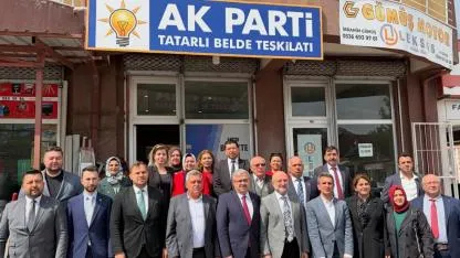 AK Parti Afyonkarahisar Teşkilatı Tatarlı’da Bir Araya Geldi: “Durmak Yok, Yola Devam”