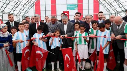 Vali Aktaş’tan Gençlere Spor Müjdesi Doğanlı’da Yeni Tesis Hizmete Açıldı