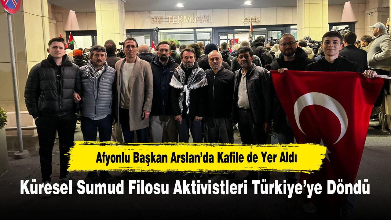 Küresel Sumud Filosu Aktivistleri Türkiye’ye Döndü: İsrail Müdahalesinin Ardından İlk Açıklamalar