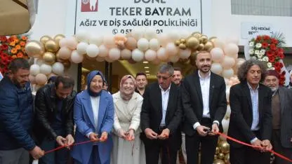 İscehisar Belediye Başkanı Seyhan Kılınçarslan, Diş Polikliniği Açılışına Katıldı