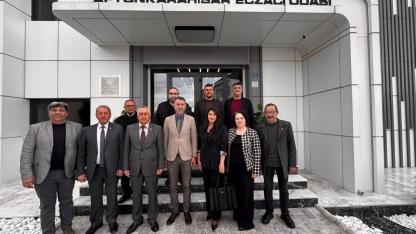 CHP Afyonkarahisar İl Başkanı Karadeniz’den Eczacılar Odası’na Ziyaret