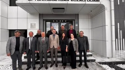 CHP Afyonkarahisar İl Başkanı Karadeniz’den Eczacılar Odası’na Ziyaret