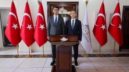 İki Komşu Şehrin Valileri Afyonkarahisar’da Buluştu