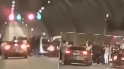 Tünelde yol kesen düğün konvoyuna rekor ceza: 720 bin TL kesildi