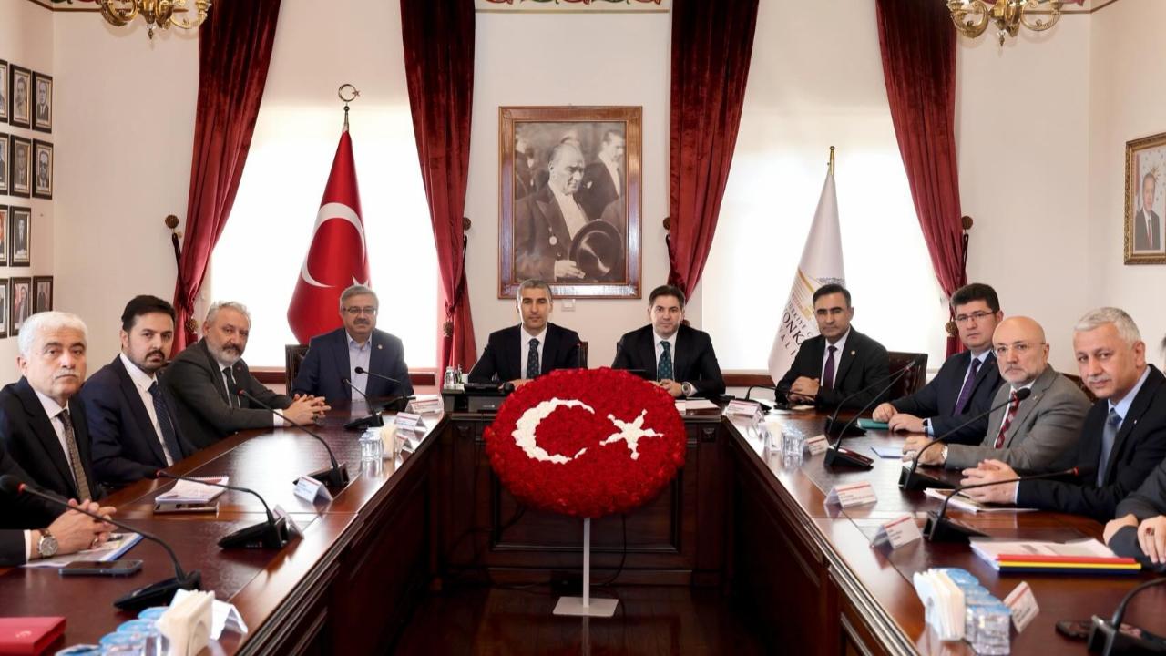 Tarım Ve Orman Bakan Yardımcımız Dr. Ahmet Bağcı, Valimiz Dr. Naci Aktaş’ı Ziyaret Etti