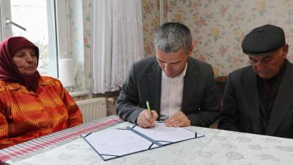 Vali Aktaş Ve Hayırsever Ulu Arasında Protokol İmzalandı
