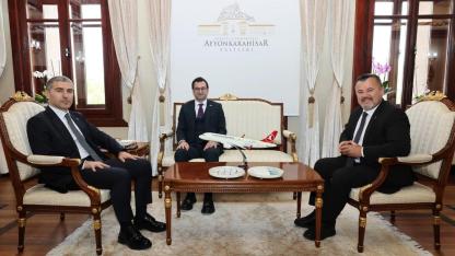 Vali Aktaş’tan Eğitim ve Ulaşım Temsilcilerine Kabul