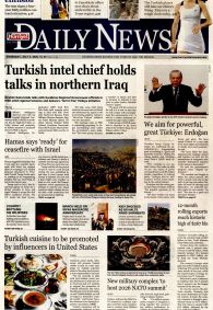 HÜRRİYET DAİLY NEWS Gazete Manşeti