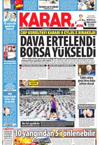 KARAR Gazete Manşeti