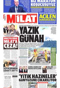 MİLAT Gazete Manşeti