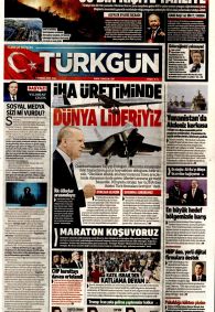 TÜRKGÜN Gazete Manşeti