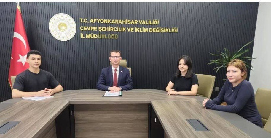 Dumlupınar BİLSEM Öğrencilerinden Müdür Karayol’a Ziyaret
