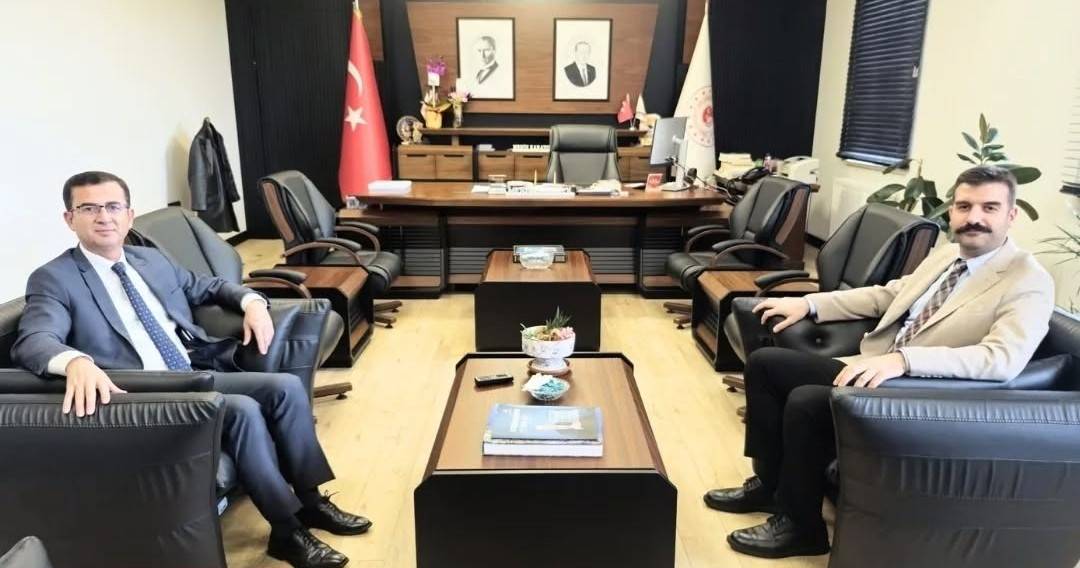 Kaymakam Yosunkaya, Müdür Karayol’u Ziyaret Etti