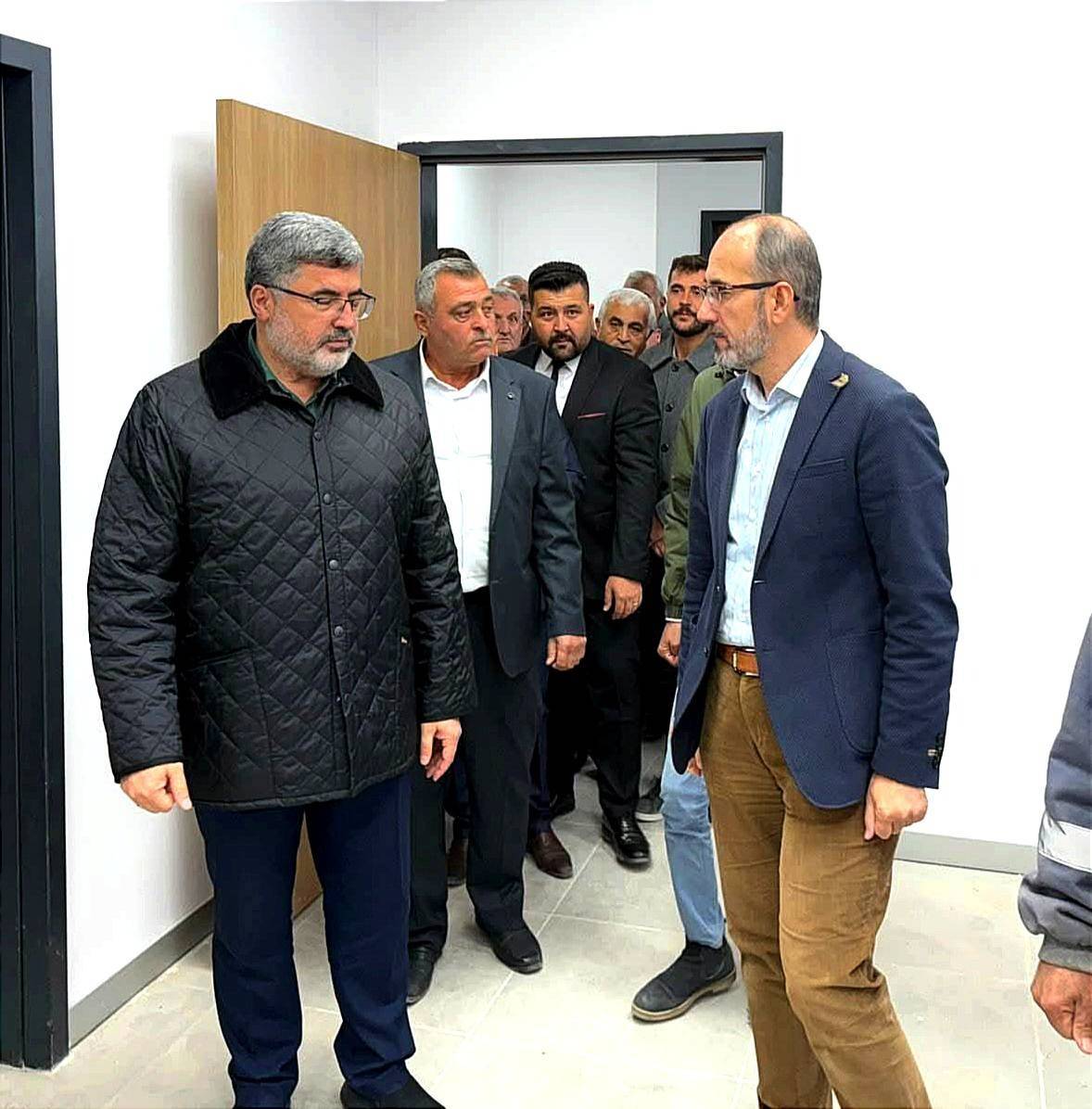 AK Parti Milletvekili Özkaya ve İl Müdürü Öztürk'ten Belde Ziyaretleri