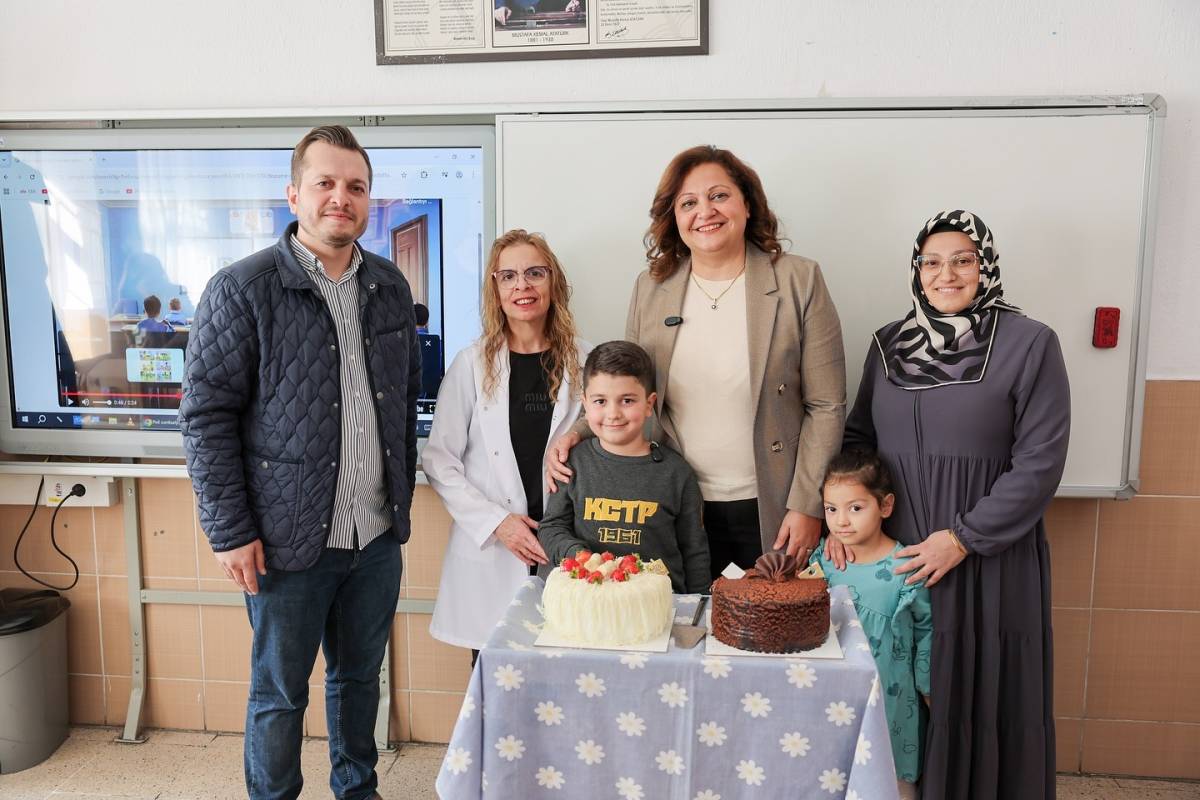 Başkan Köksal'dan Kocatepe İlkokulu’na Sürpriz Ziyaret