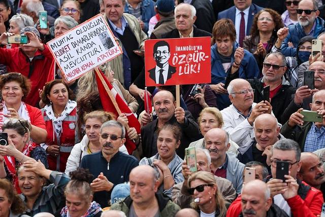 CHP Lideri Özgür Özel’den Çağlayan’da Miting: “Casusluk Soruşturması Bir İtiraf”