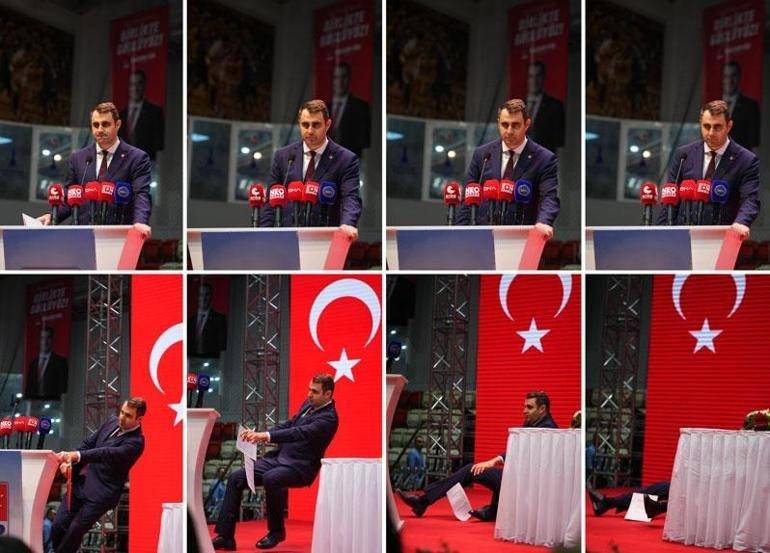 CHP İzmir Kongresi’nde Seçilen Çağatay Güç Konuşma Sonrası Fenalaştı!