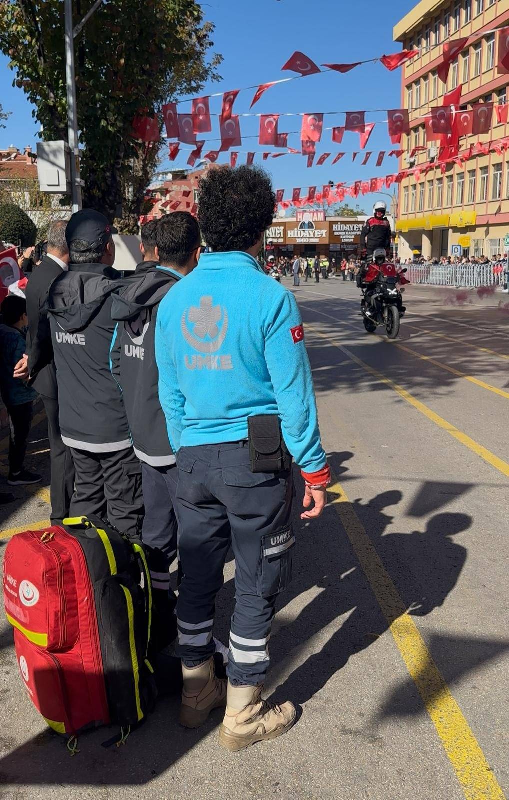 Afyonkarahisar Cumhuriyet Bayramı Etkinliklerinde UMKE Ekibi Görev Başında