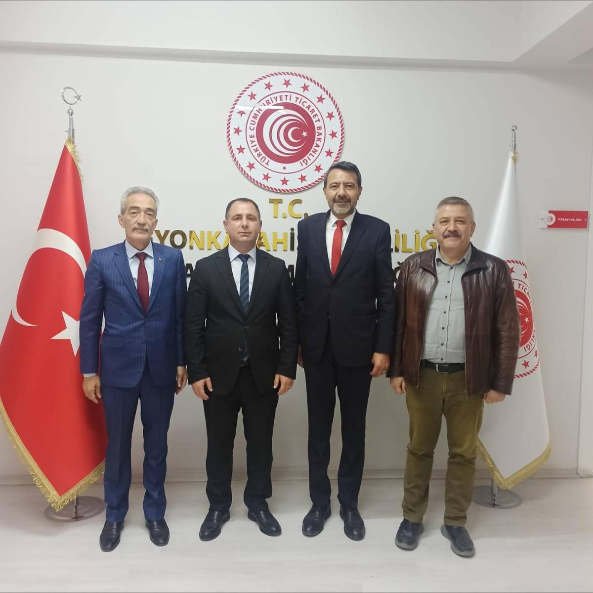 Afyonkarahisar ESOB Başkanı Üstün’den Ticaret İl Müdürü Yayla ’ya Ziyaret