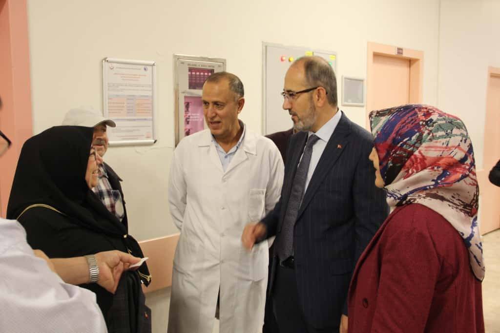 Afyonkarahisar İl Sağlık Müdürü Öztürk'ten Devlet Hastanesi'ne Ziyaret