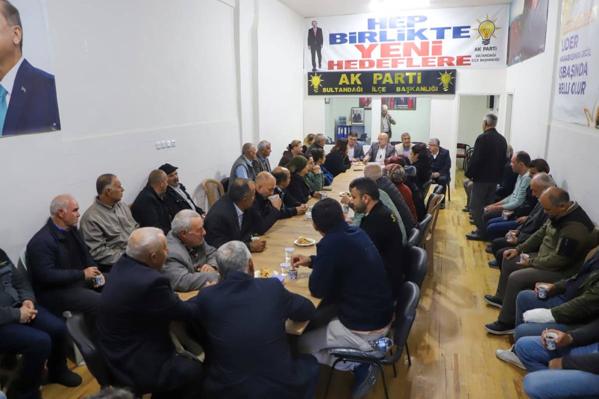 AK Parti’de İlçe Danışma Meclislerinin Adresi Çay Ve Sultandağı Oldu