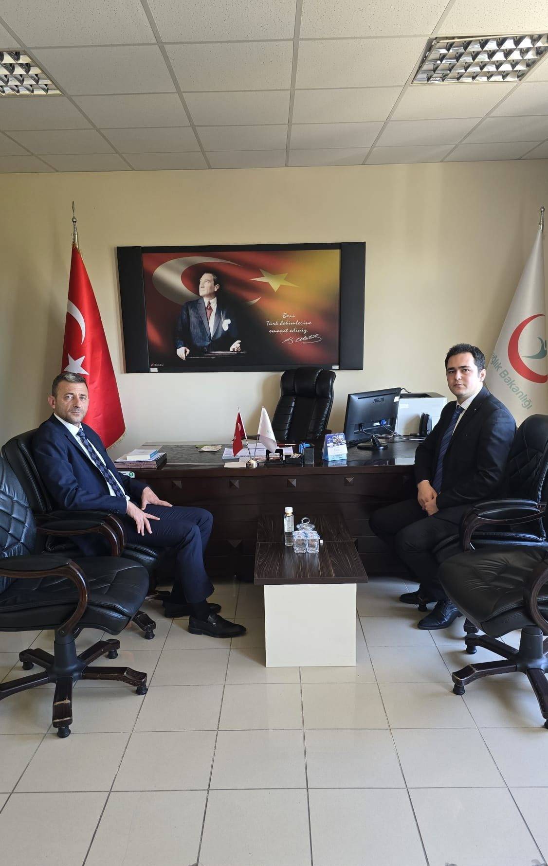 Başkan Yıldırım’dan Müdür Esen’e Hayırlı Olsun Ziyareti