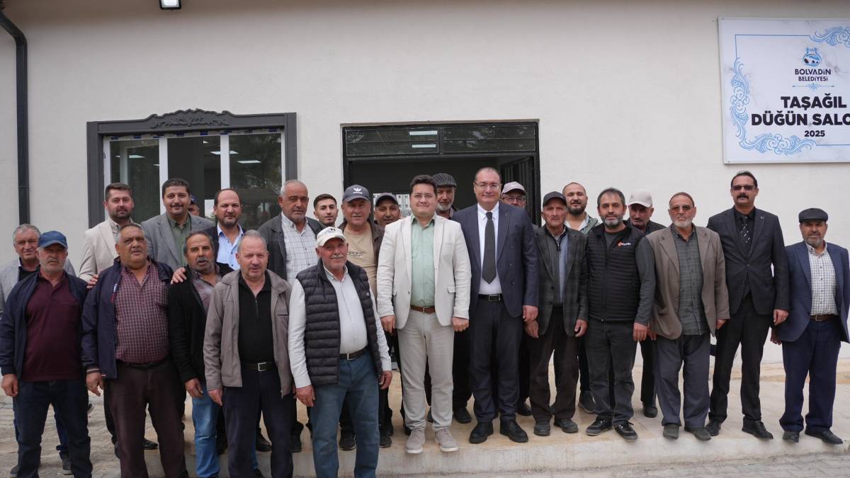 Bolvadin Taşağıl Düğün Salonu Yeniden Hizmete Açıldı