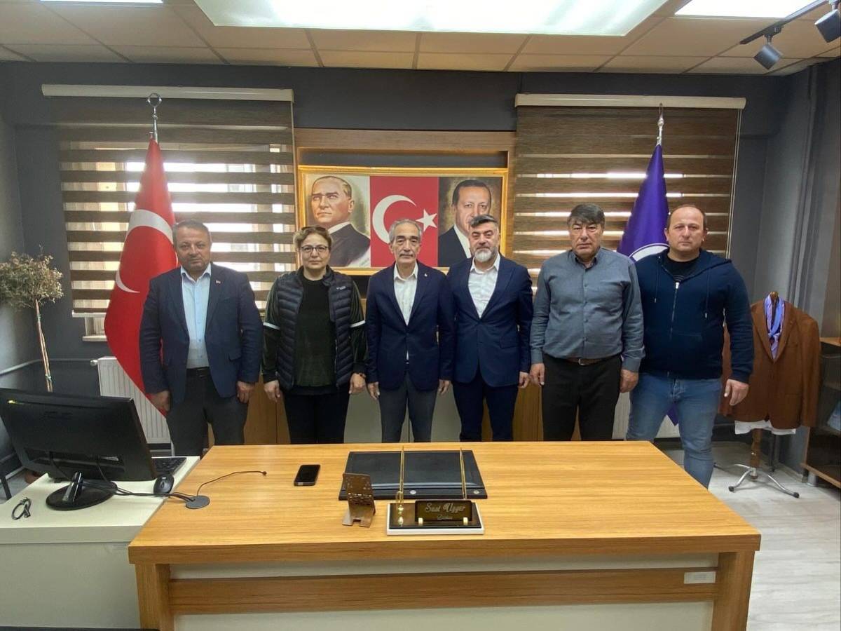 ESOB Başkanı Üstün’den Başkan Uygur’a Muhtarlar Günü Ziyareti