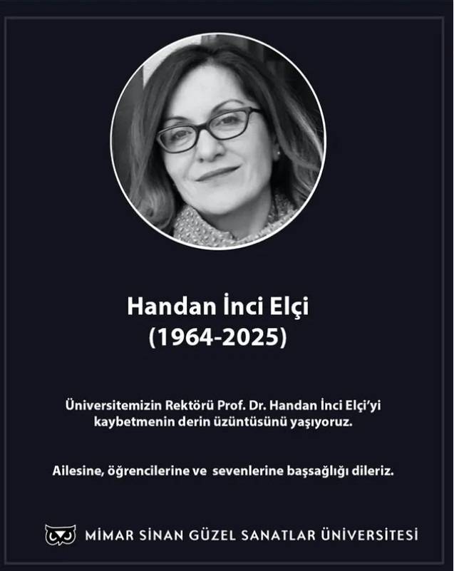 MSGSÜ Rektörü  Handan İnci Elçi Hayatını Kaybetti!