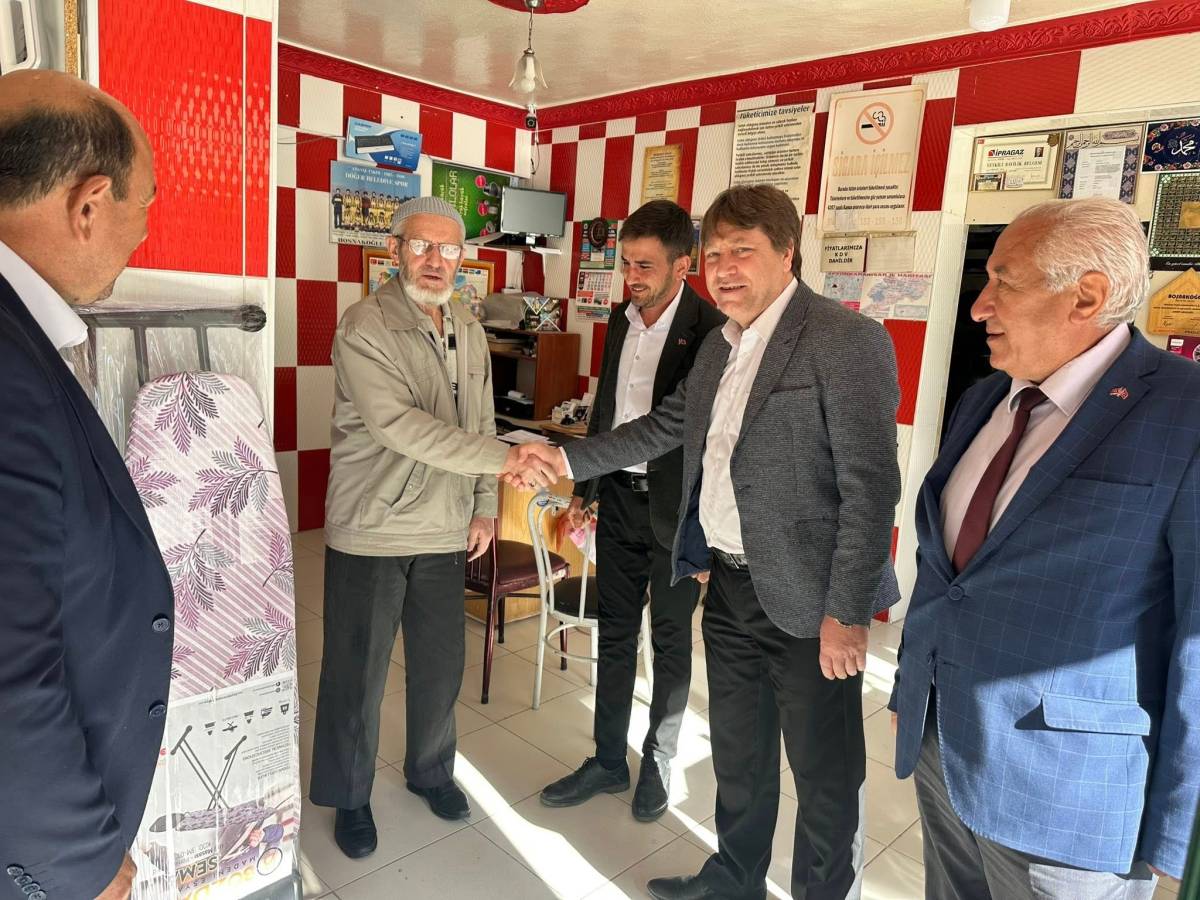 MHP Afyonkarahisar Teşkilatından İhsaniye’de “Hayırlı Günler Komşum” Ziyaretleri