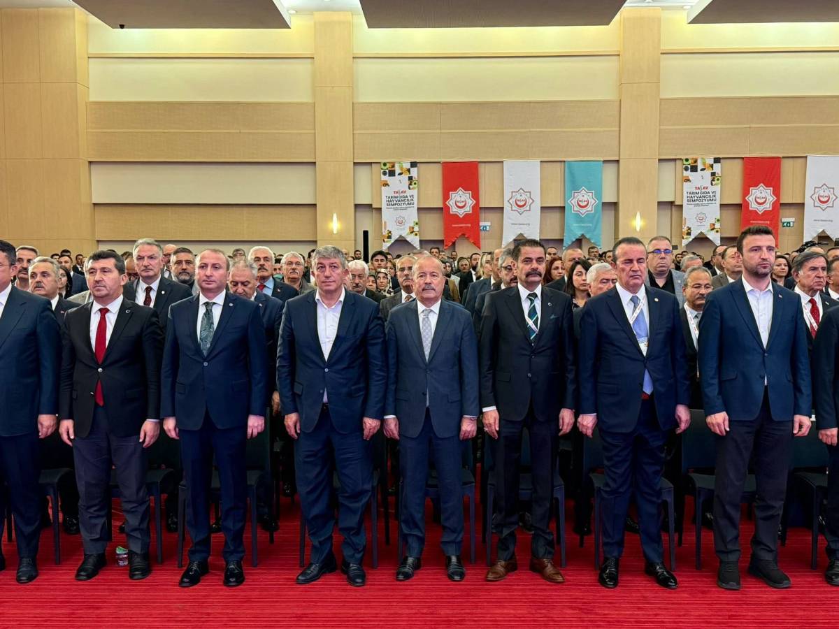 MHP Milletvekili Taytak, Tarım ve Gıda Sempozyumu'na Katıldı