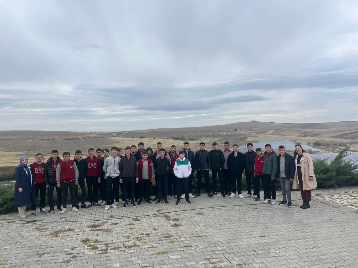 Rahmiye Sare Palalı Teknik Koleji'nden Güneş Enerjisi Santraline Teknik Gezi
