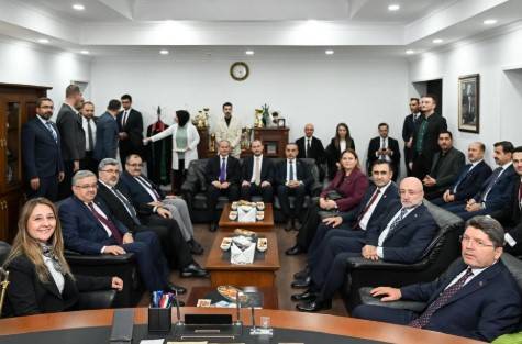 Adalet Bakanı Yılmaz Tunç’tan Afyonkarahisar Barosu’na Ziyaret