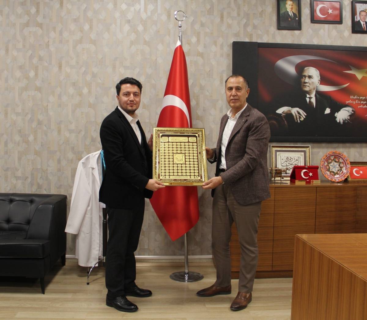 HAK-İŞ Konfederasyonundan Başhekim Acar’a Ziyaret