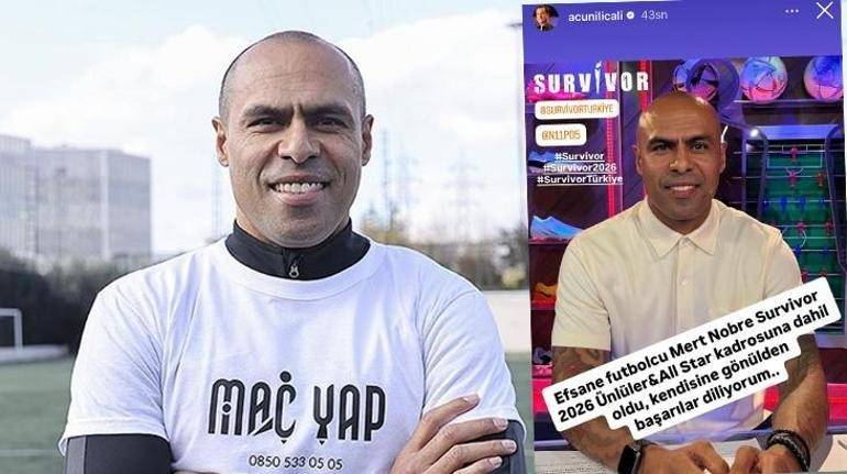 Survivor 2026'da Sürpriz İsim! Acun Ilıcalı Açıkladı: Ünlü Futbolcu Resmen Kadroda!