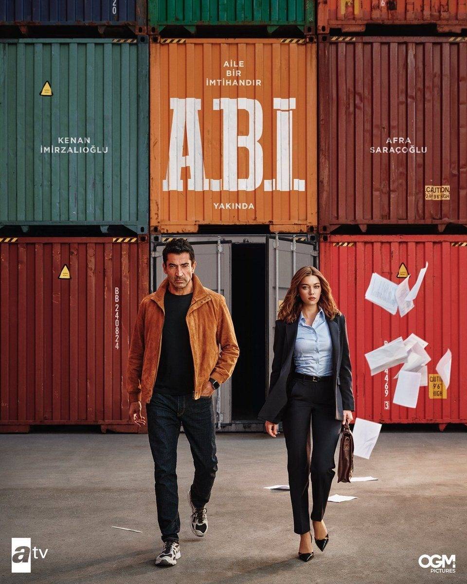 Kenan İmirzalıoğlu ve Afra Saraçoğlu’nu Buluşturan “A.B.İ.” Dizisinden İlk Afiş Yayınlandı!