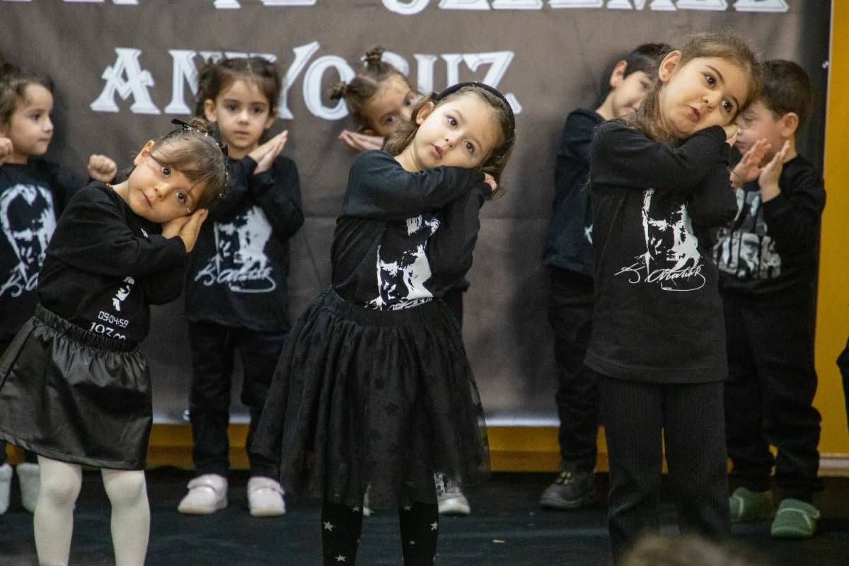 Afyonkarahisar Zaferin Çocukları Gündüz Bakımevinde Minikler Atatürk’ü Andı