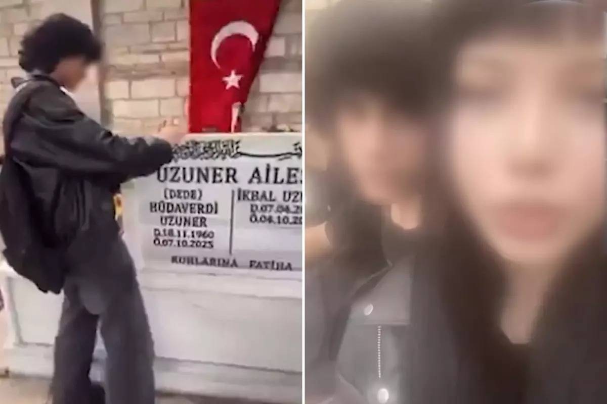 İkbal Uzuner'in Mezarı Başında Uygunsuz Hareketlere Tepki: 2 Şüpheli Gözaltına Alındı!