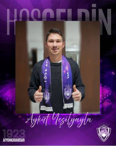 1923 Afyonkarahisar Spor’dan Forvet Hattına Aykut Yeşilyayla Takviyesi