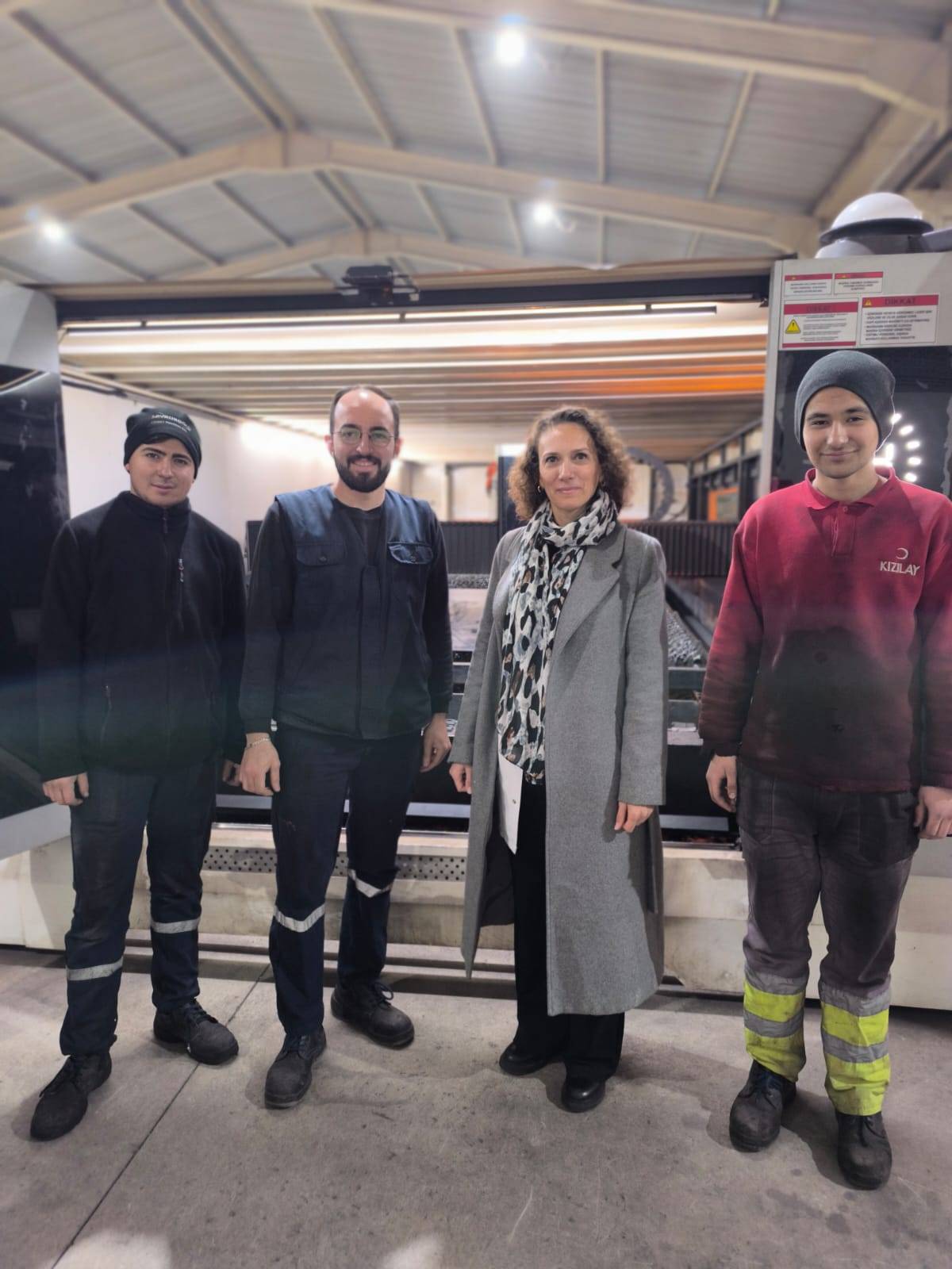 Afyonkarahisar Rahmiye Sare Palalı Teknik Koleji Öğrencilerinden Savrukoğlu Ziraat Makinelerine Teknik Gezi