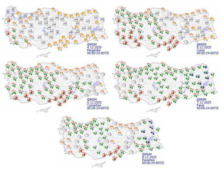 Son Dakika… Meteoroloji’den Peş Peşe Uyarılar: Kar, Sağanak ve Dondurucu Soğuk Hava Geliyor!