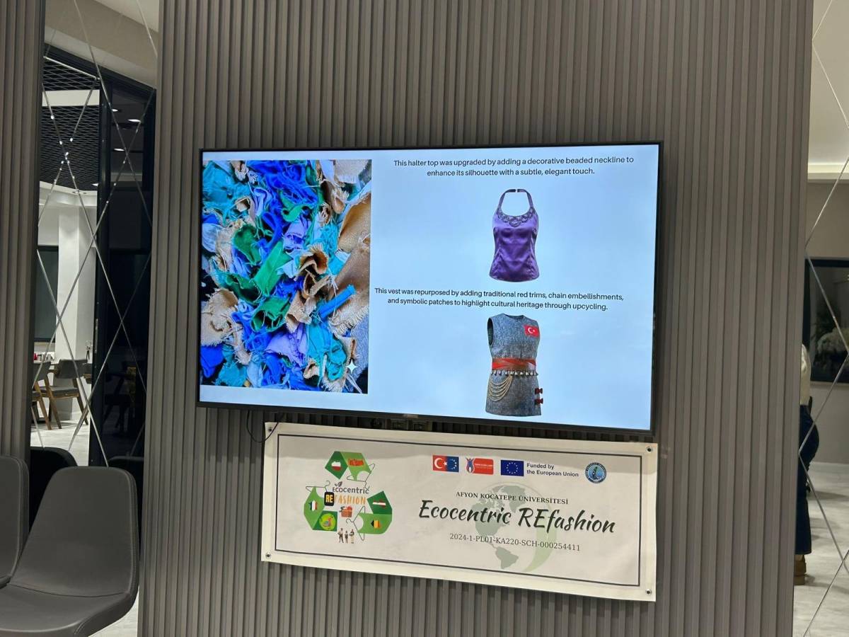 Afyon Kocatepe Üniversitesinde Sürdürülebilir Tasarım Uygulamaları Projesi Gerçekleştirildi