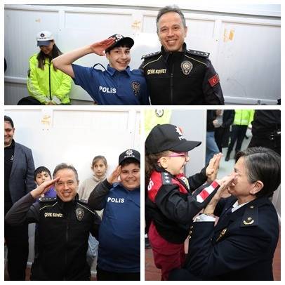 Afyonkarahisar İl Emniyet Müdürlüğü ve Vali Yiğitbaşı’ndan Özel Çocuklara Anlamlı Destek