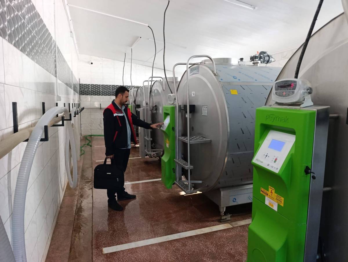 Afyonkarahisar İl Tarım Müdürlüğü'nden Süt Toplama Merkezlerine Sıkı Denetim