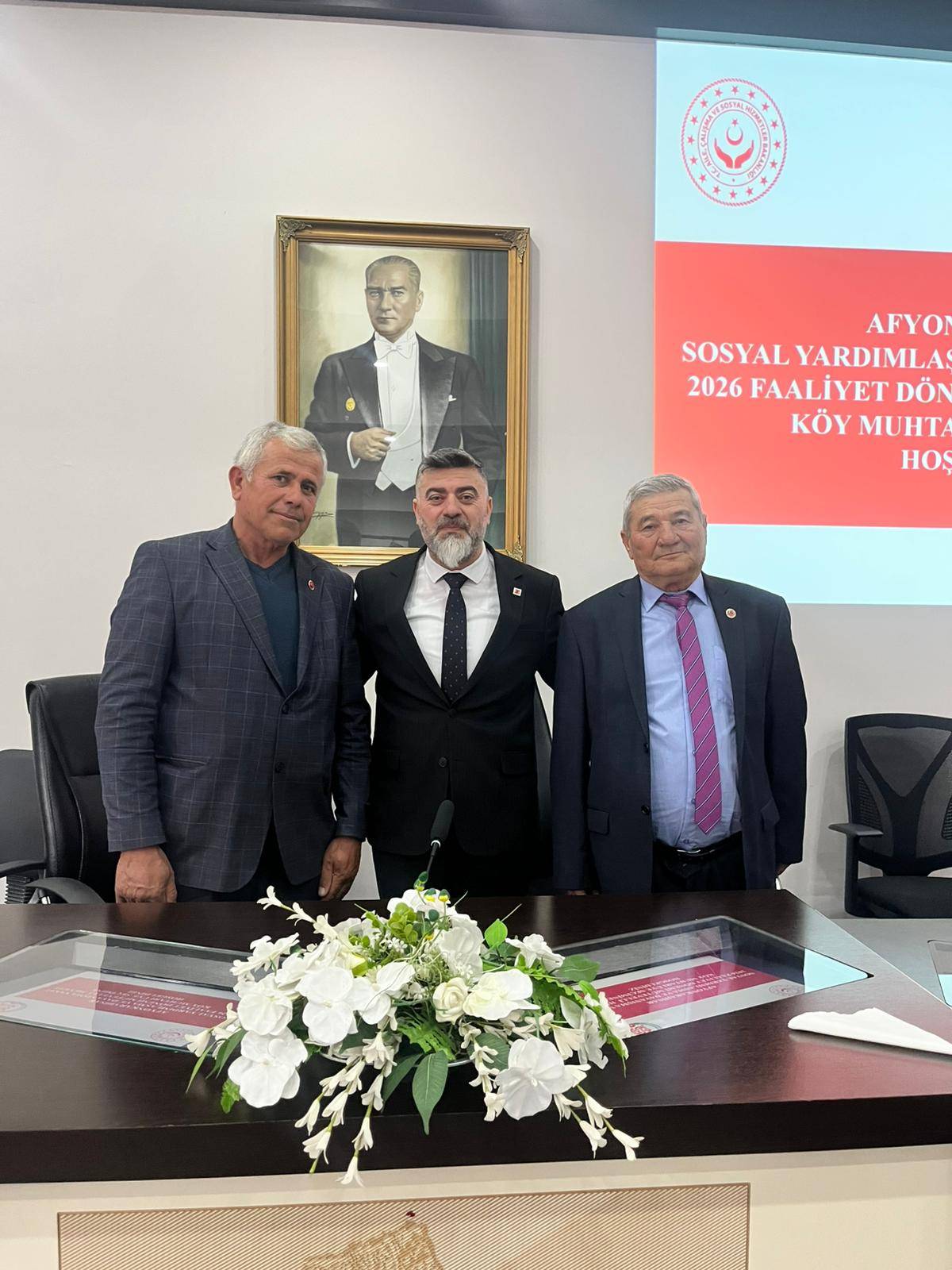 Afyonkarahisar Muhtarlar Derneği'nde Mütevelli Heyeti Seçimi Gerçekleştirildi