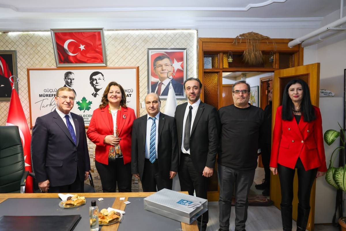 Başkan Köksal’dan Gelecek Partisi İl Başkanı Ertaş’a Ziyaret