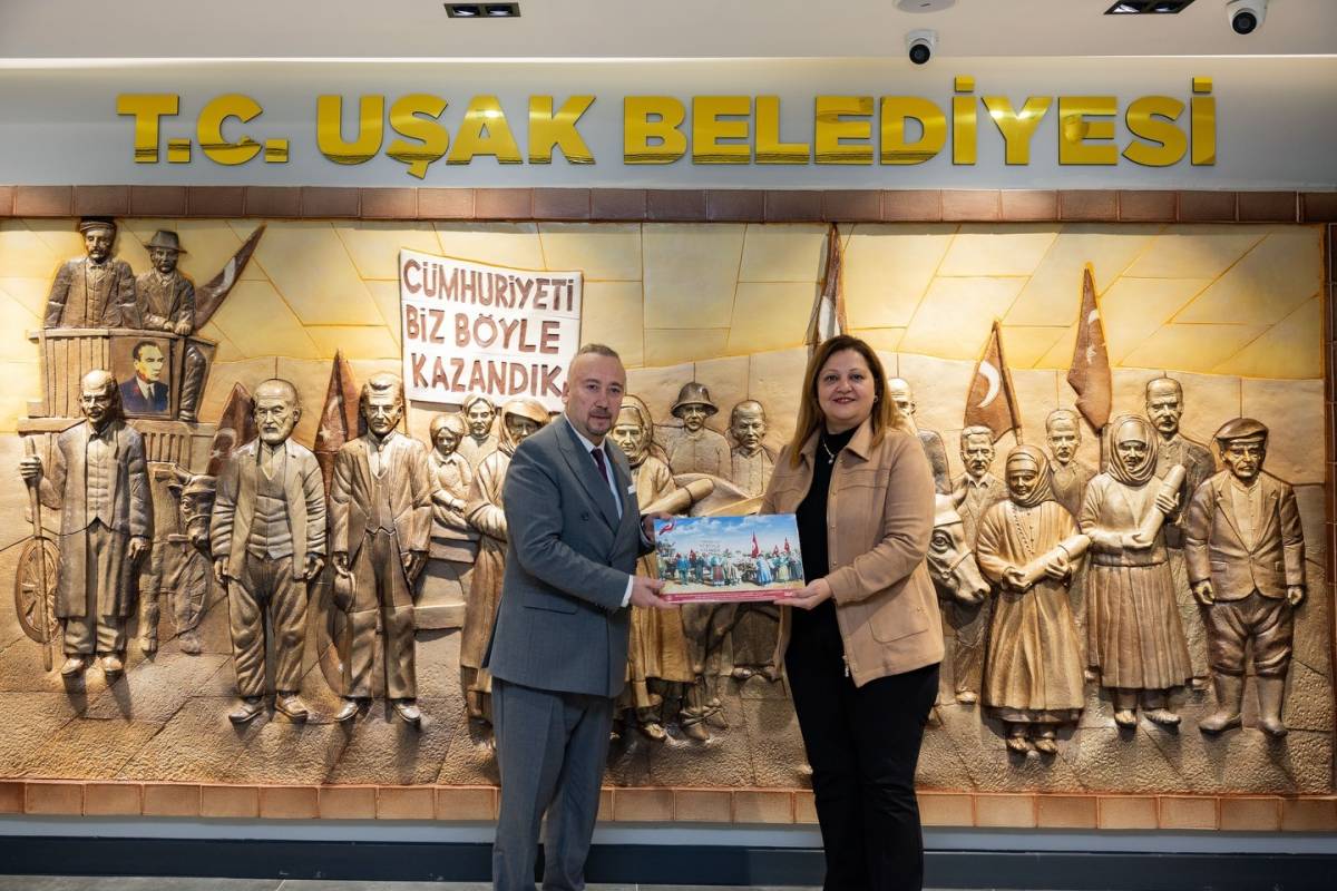 Başkan Köksal’dan Uşak Belediye Başkanı Yalım’a Ziyaret